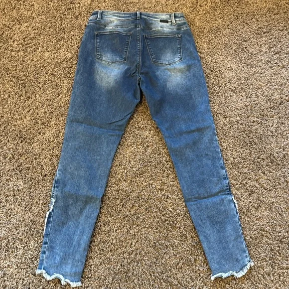 Eliana high rise ankle size 30 medium wash - Picture 2 of 5